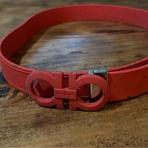 Mens size 38 Salvatore Ferragamo belt.